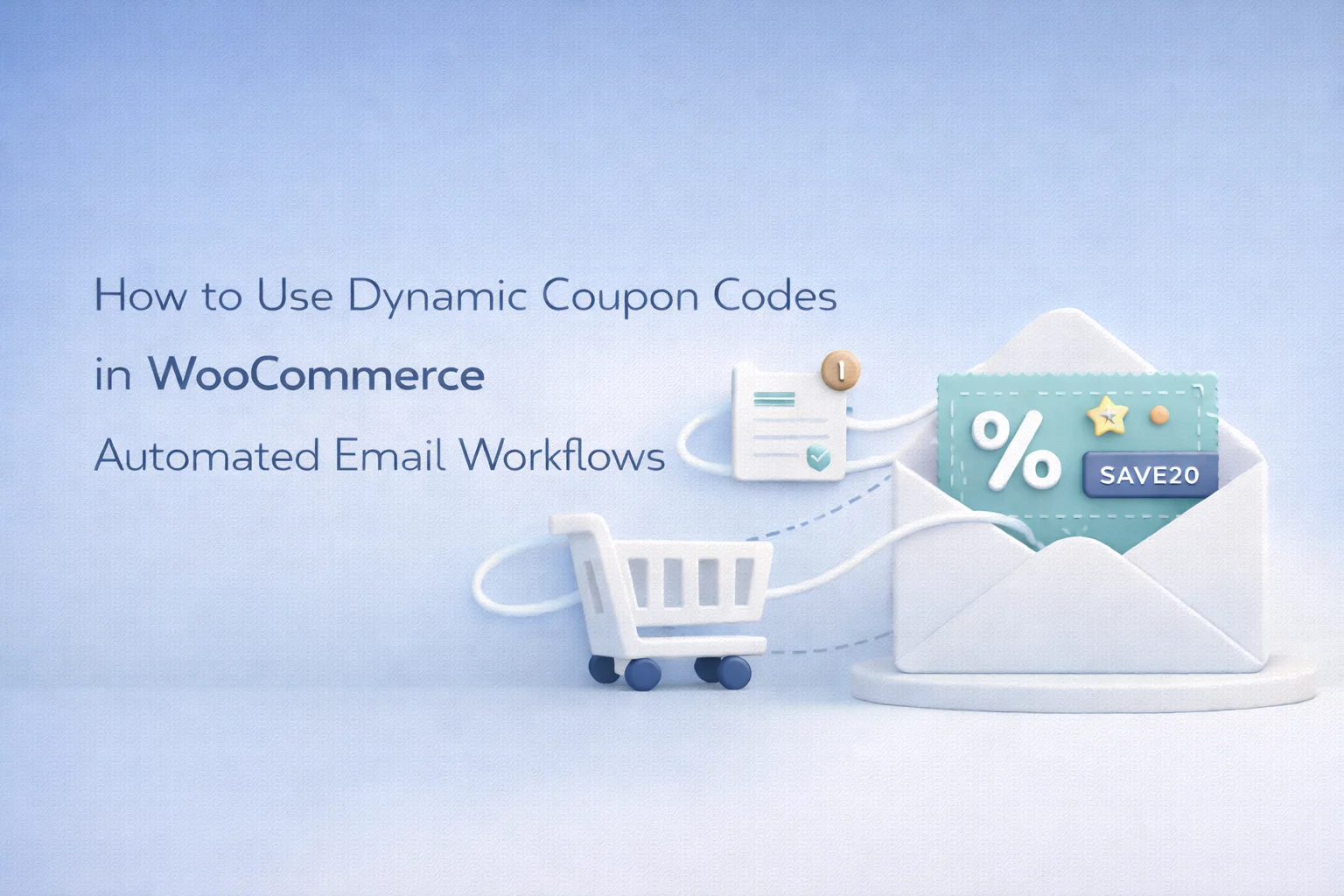 How to use dynamic coupon codes in WooCommerce automated email workflows for cart recovery win-back and promotional campaigns 2026