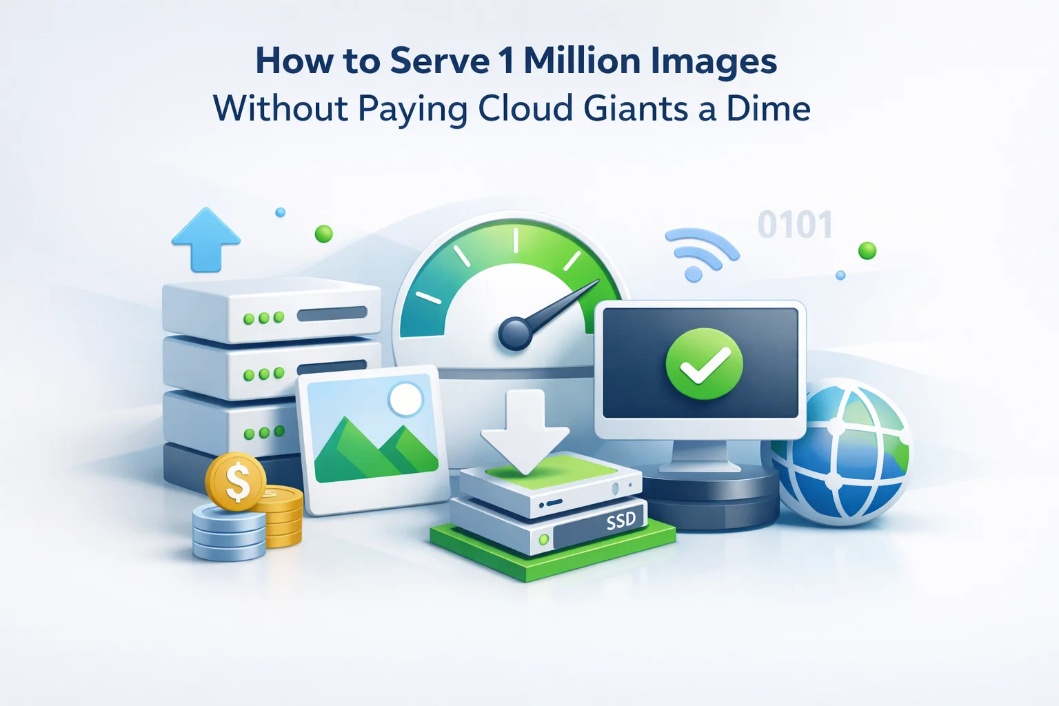 How to serve 1 million WordPress images per month without AWS S3 or Google Cloud using FTP storage and lightweight CDN for under $15