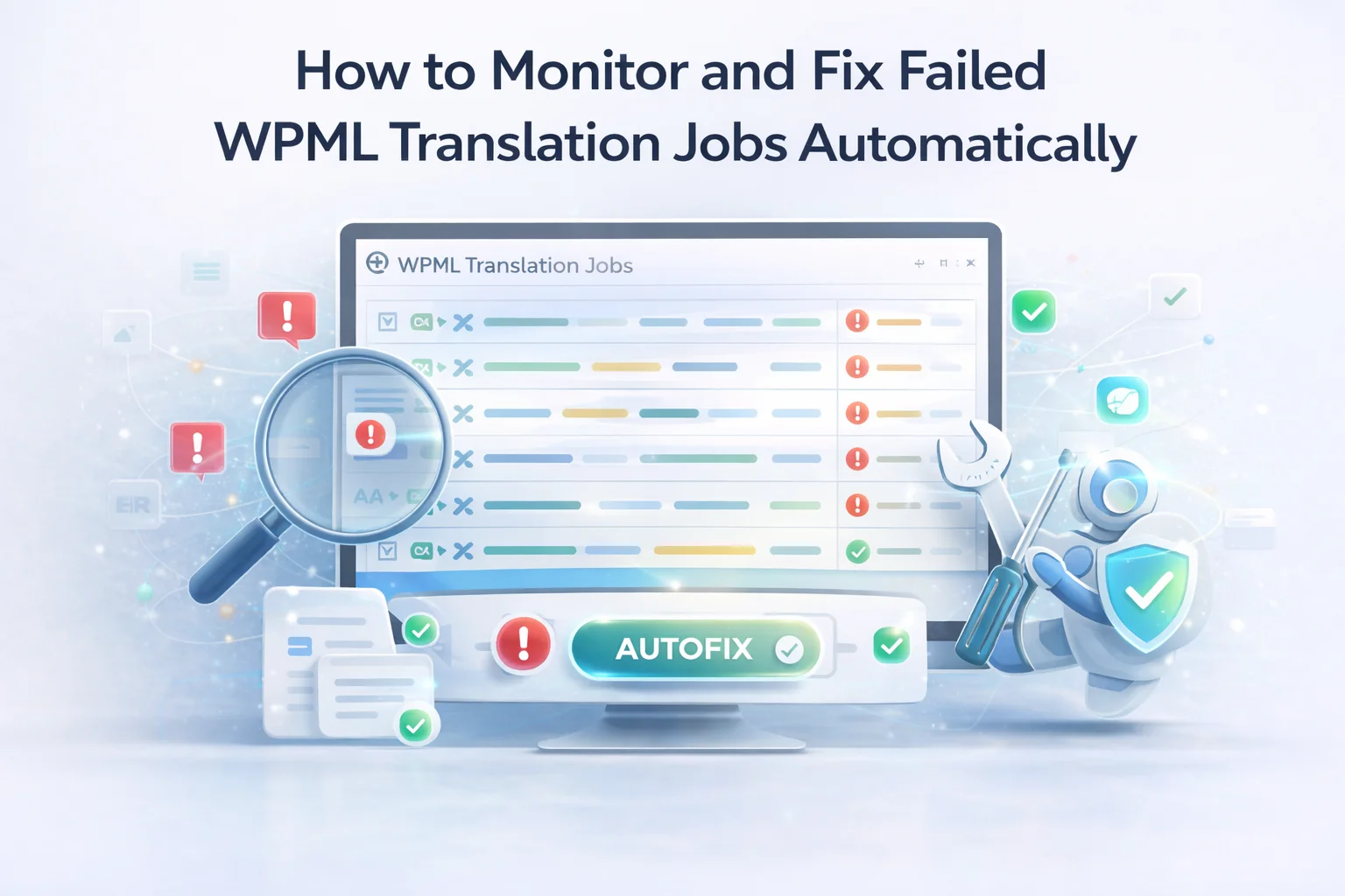 How to Monitor and Fix Failed WPML Translation Jobs Automatically 1 How to monitor and fix failed WPML translation jobs automatically – troubleshooting guide for WordPress AI translation errors and stuck jobs 2026