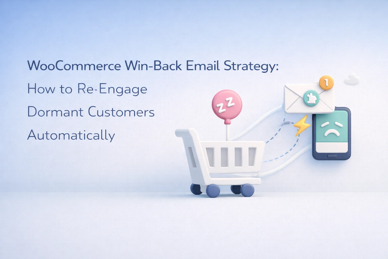WooCommerce win-back email strategy for re-engaging dormant customers with automated email and SMS sequences in 2026