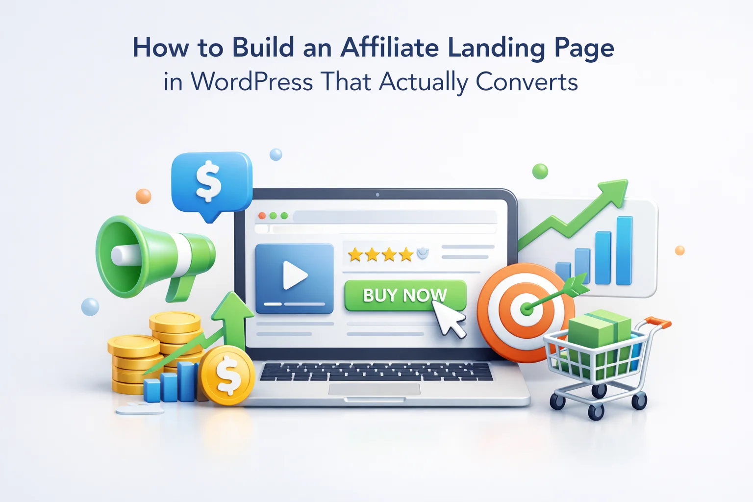 How to build a high-converting affiliate landing page in WordPress – single-offer layout trust blocks and tracking for WooCommerce affiliate programs 2026