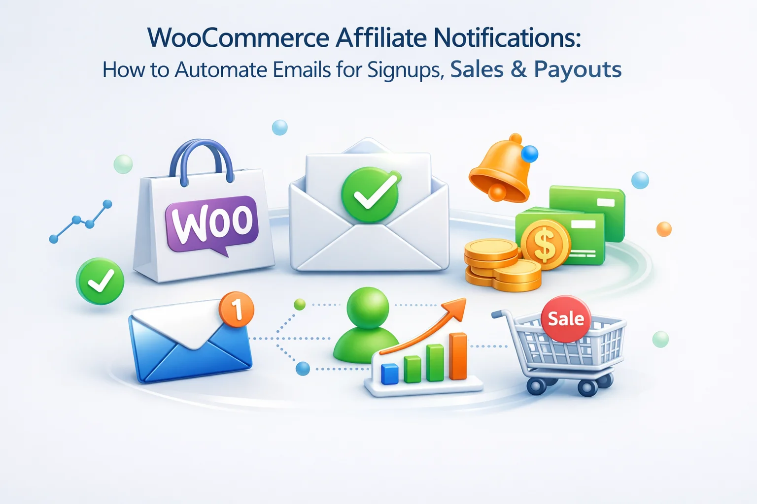 WooCommerce Affiliate Notifications:How to Automate Emails for Signups, Sales & Payouts 1 WooCommerce affiliate notifications and automated emails for partner signups, referral sales visibility, and payout lifecycle messages using Affiliate Engine and WooCommerce email styling 2026