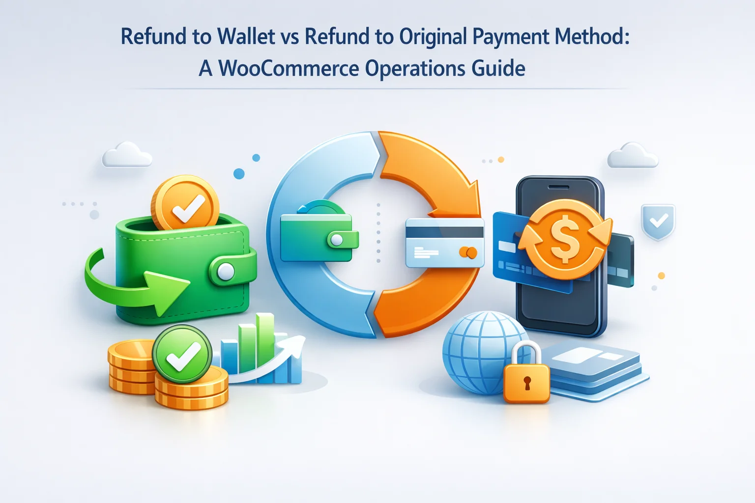 Refund to Wallet vs Refund to Original Payment Method:A WooCommerce Operations Guide 1 WooCommerce refund to store wallet versus refund to original payment method operations guide, wallet liability ledger margin retention customer transaction history admin dashboard 2026