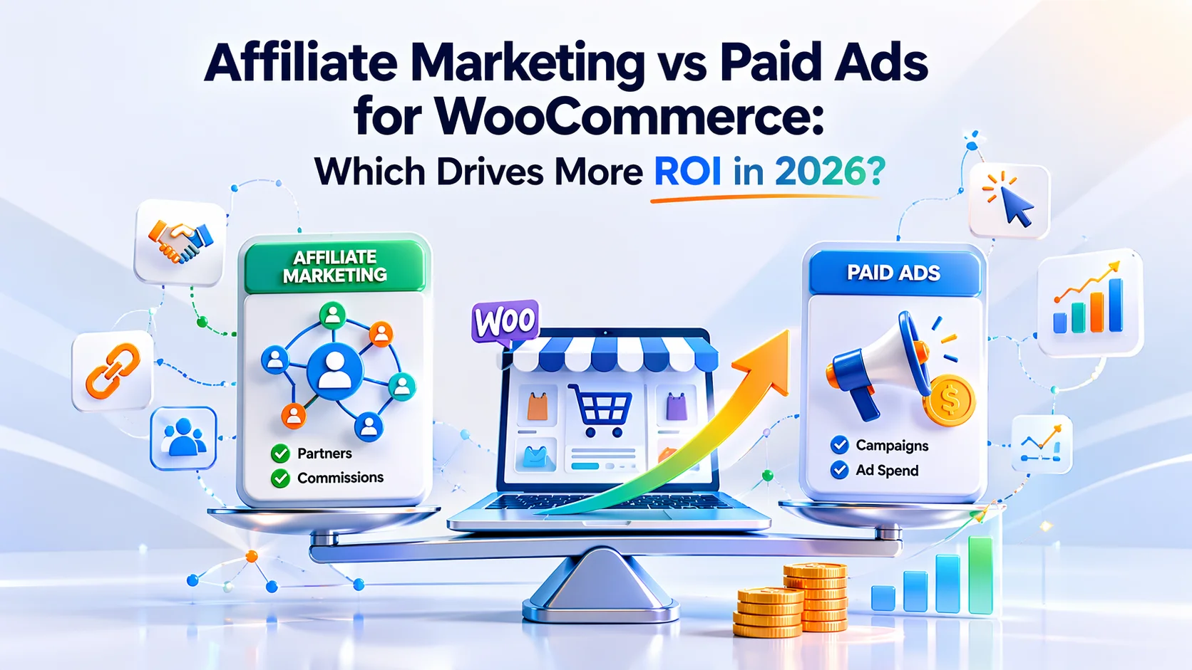 Affiliate marketing versus paid advertising ROI comparison for WooCommerce stores partner programmes versus Meta and search paid media incrementality 2026