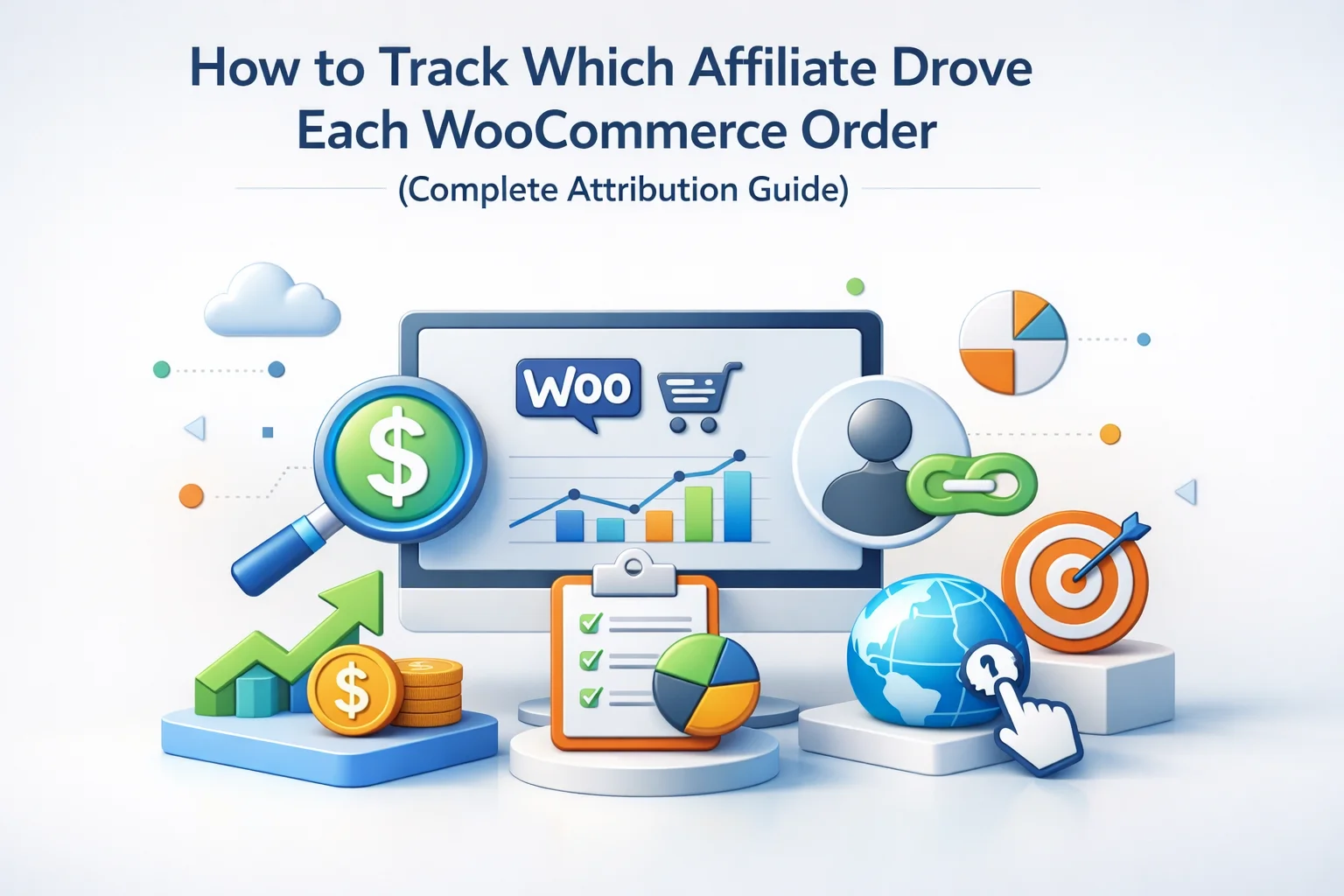 How to Track Which Affiliate Drove Each WooCommerce Order(Complete Attribution Guide) 1 How to track which affiliate drove each WooCommerce order complete attribution guide covering referral cookies coupon codes visit logs and admin referral list Affiliate Engine 2026