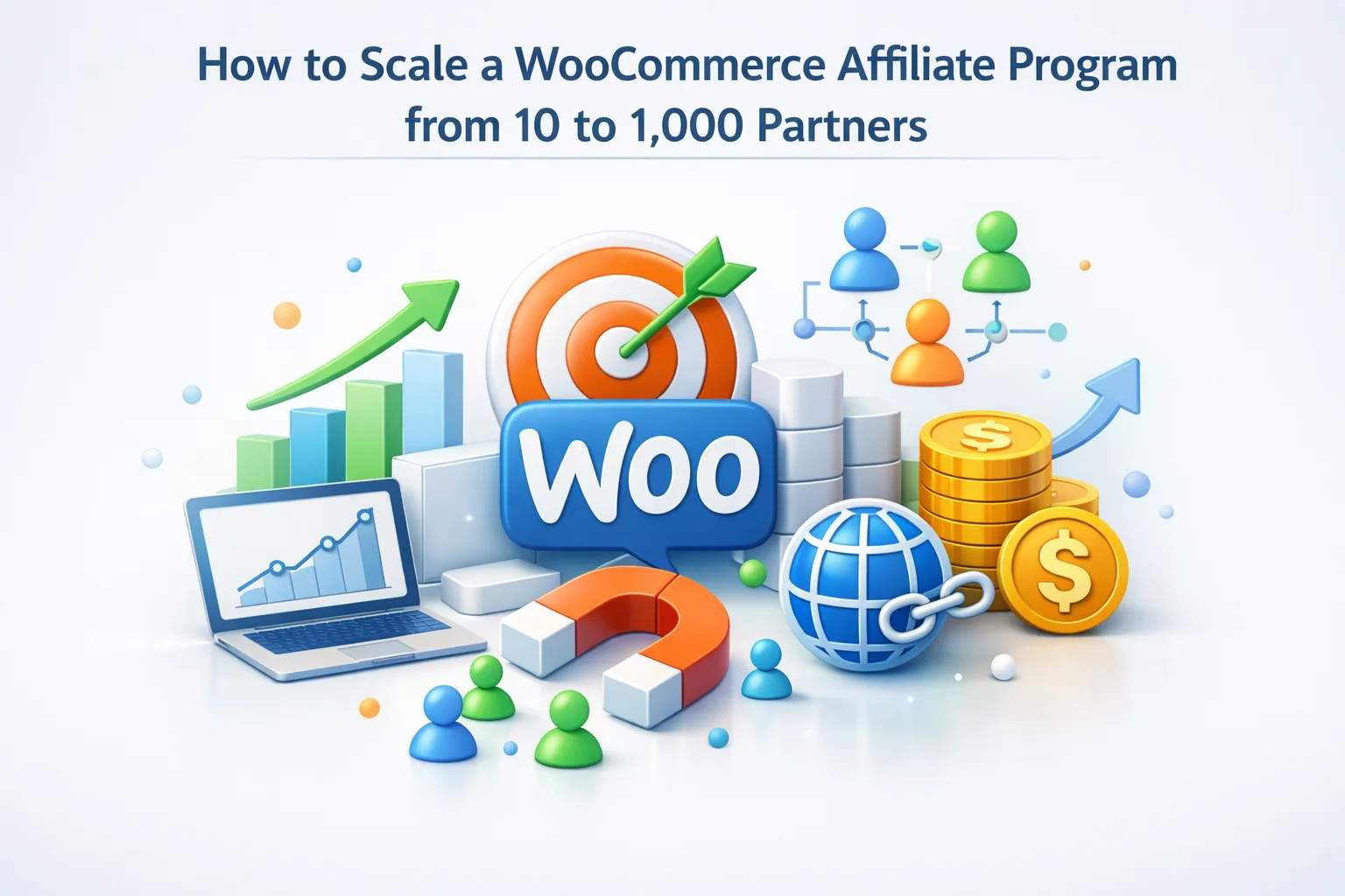How to scale a WooCommerce affiliate program from ten to one thousand partners using tiers onboarding creatives fraud controls and payout operations with Affiliate Engine admin dashboards 2026