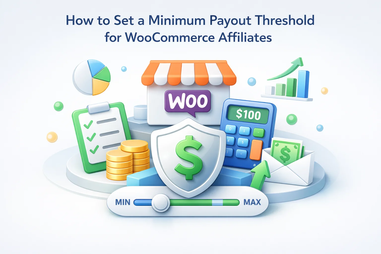 How to Set a Minimum Payout Thresholdfor WooCommerce Affiliates 1 How to set minimum payout threshold for WooCommerce affiliates using payout settings balance rules and withdrawal eligibility Affiliate Engine