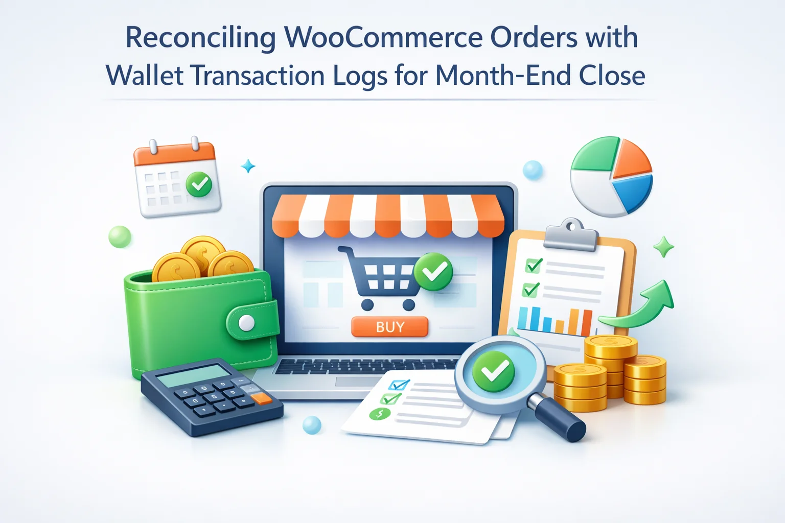 Reconcile WooCommerce orders with wallet transaction logs for month-end close using Nexu admin Transactions tab and customer transaction history 2026