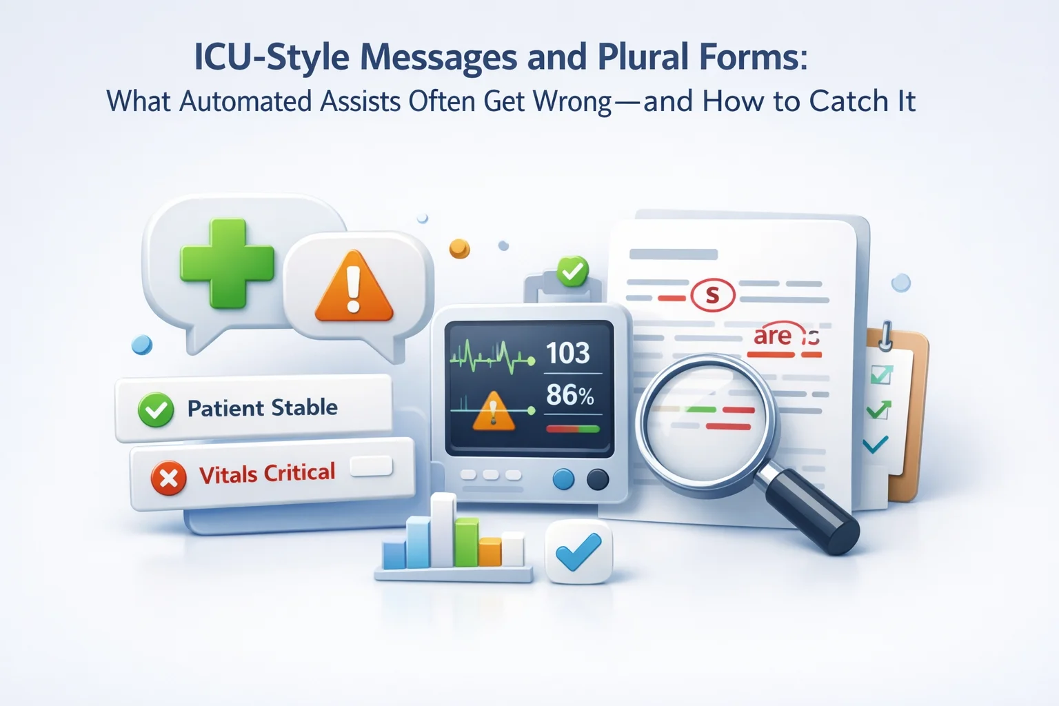 ICU style messages versus gettext plural forms WordPress Loco WooCommerce ngettext automated translation QA 2026