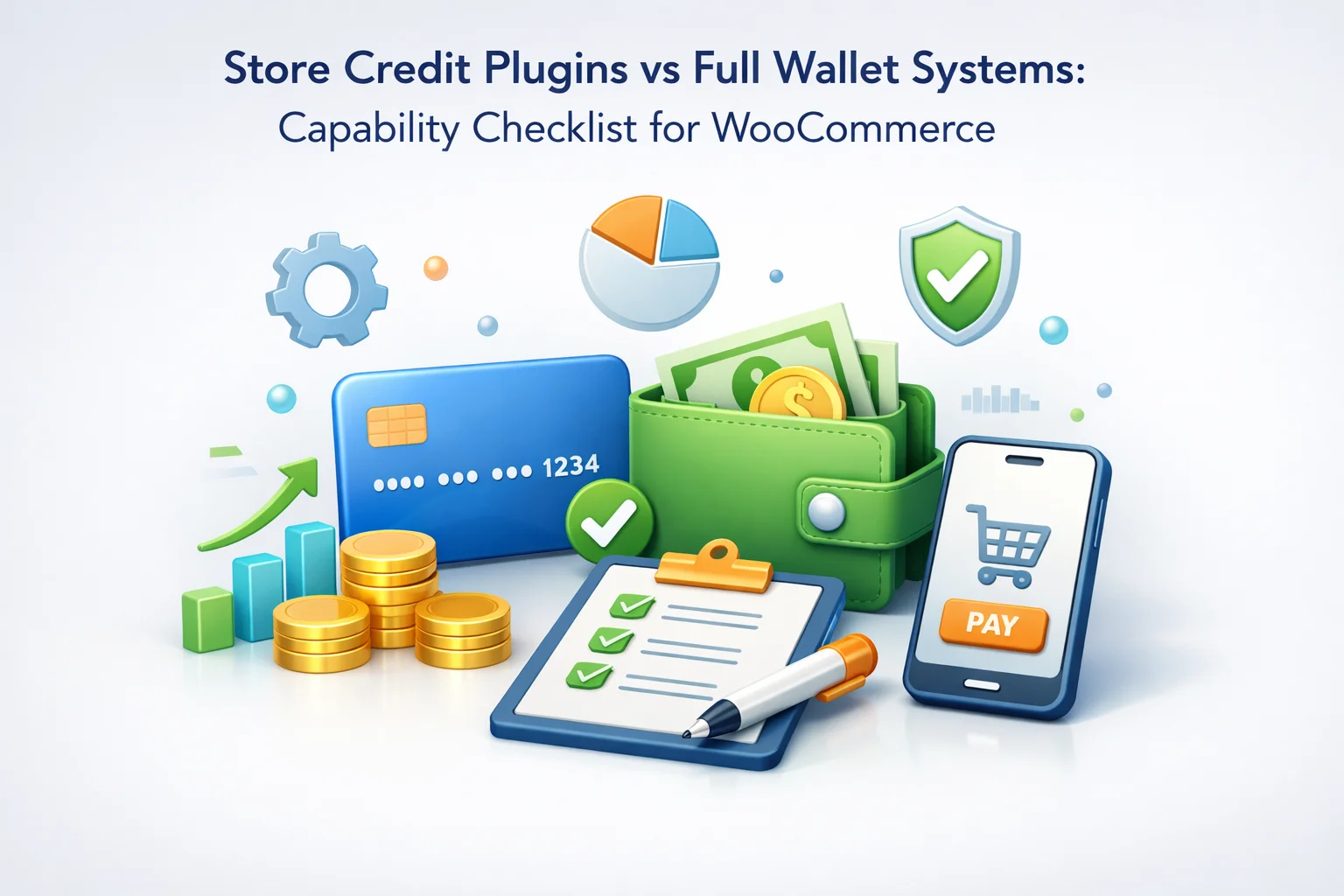 Store credit plugins versus full wallet capability checklist for WooCommerce merchants comparing refund buckets ledger wallets checkout integration and admin dashboards in 2026