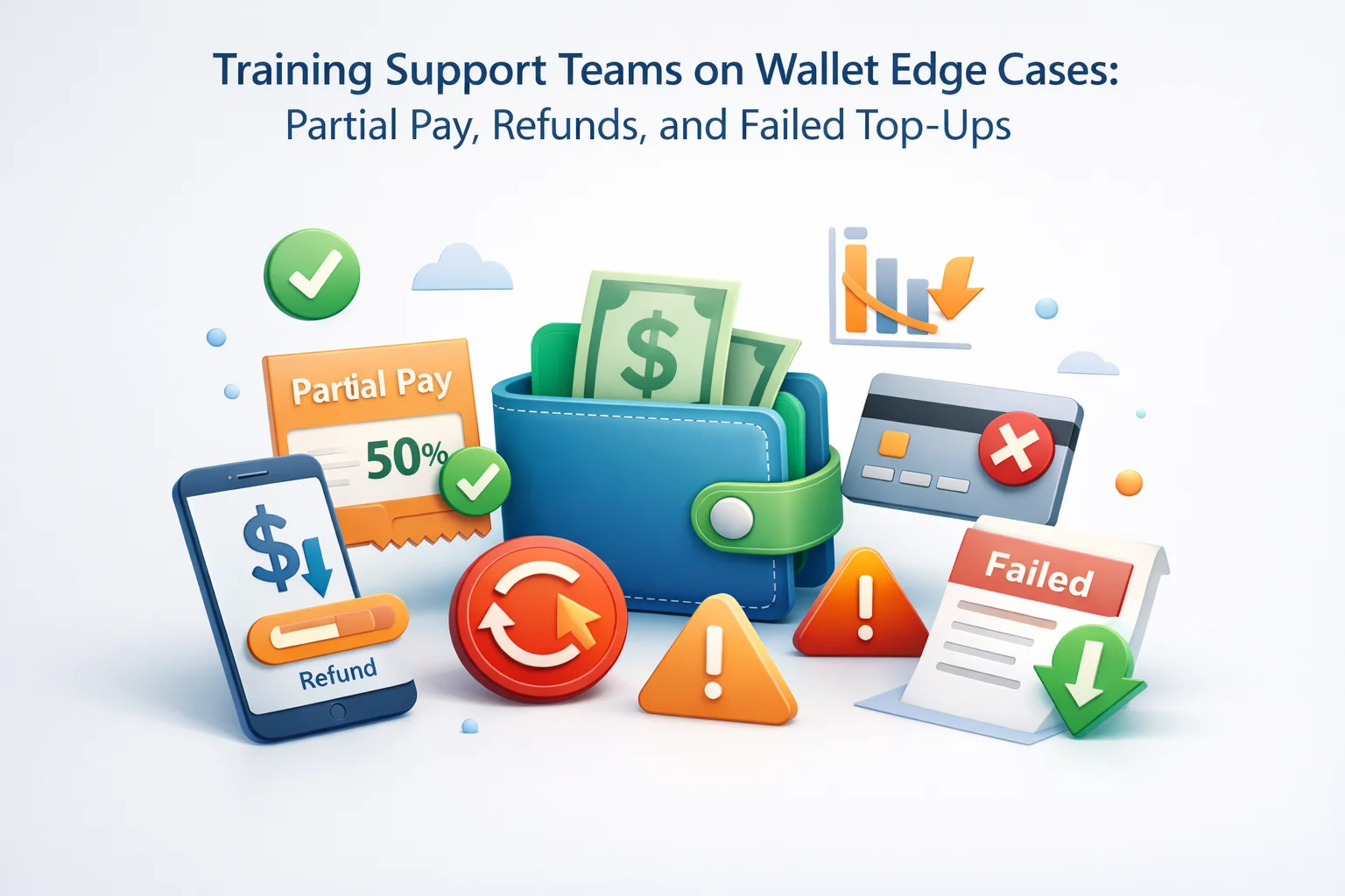 Training WooCommerce support teams on wallet edge cases partial payments at checkout refunds to store credit failed wallet top-ups customer service macros and Nexu Smart Wallet transaction literacy 2026